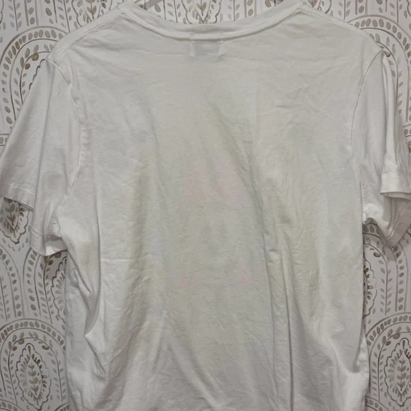 Walt Disney World Minnie Mouse 2024 Graphic Tee Shirt White Size L Neon Pink - Picture 4 of 5